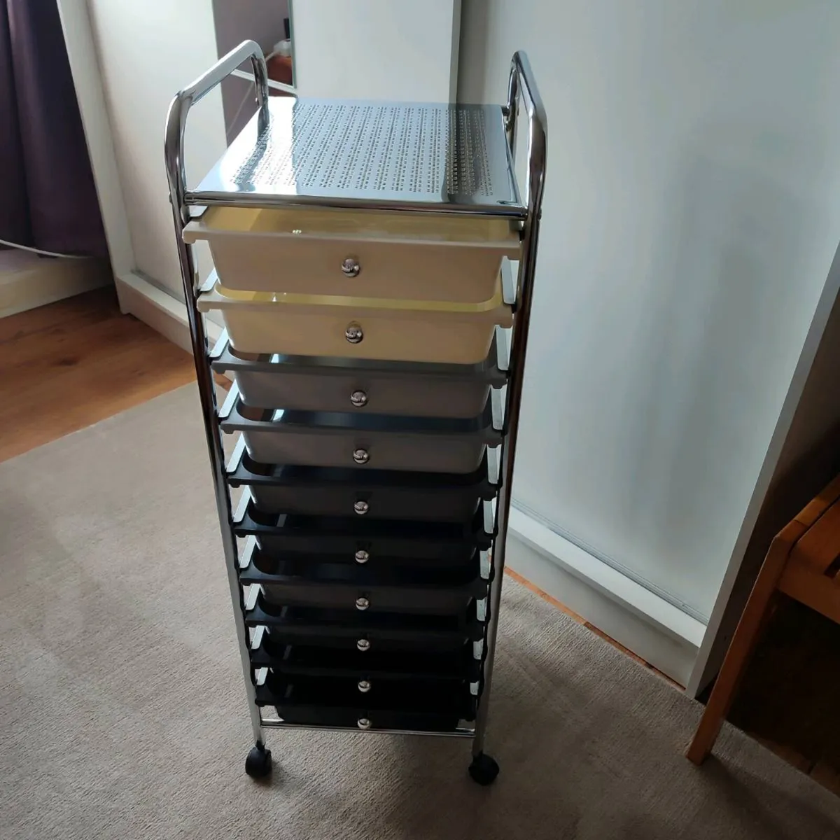 10 drawer storage trolley - Image 3