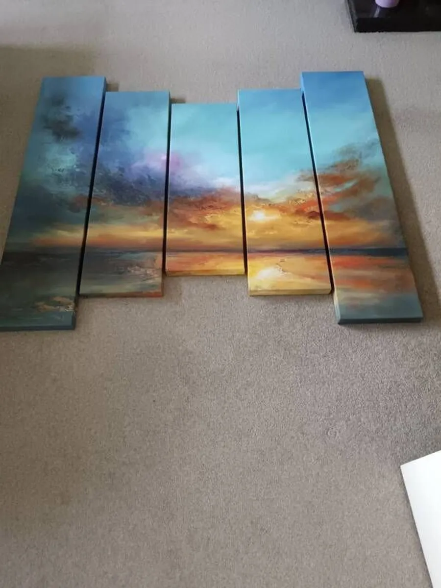 5 Piece Sunset picture - Image 2