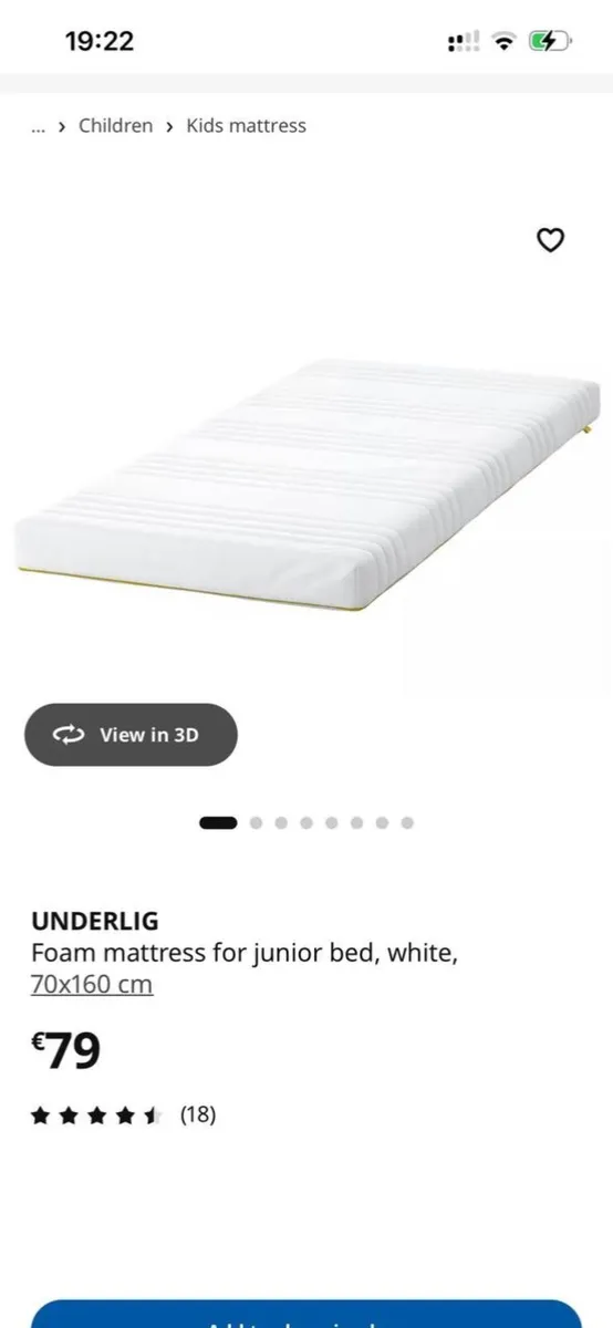 IKEA SNIGLAR kids bed with IKEA - Image 1