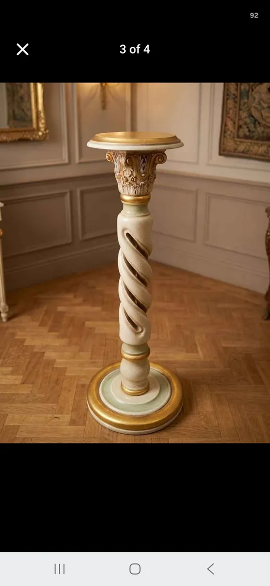 French Torchere shipping available - Image 1