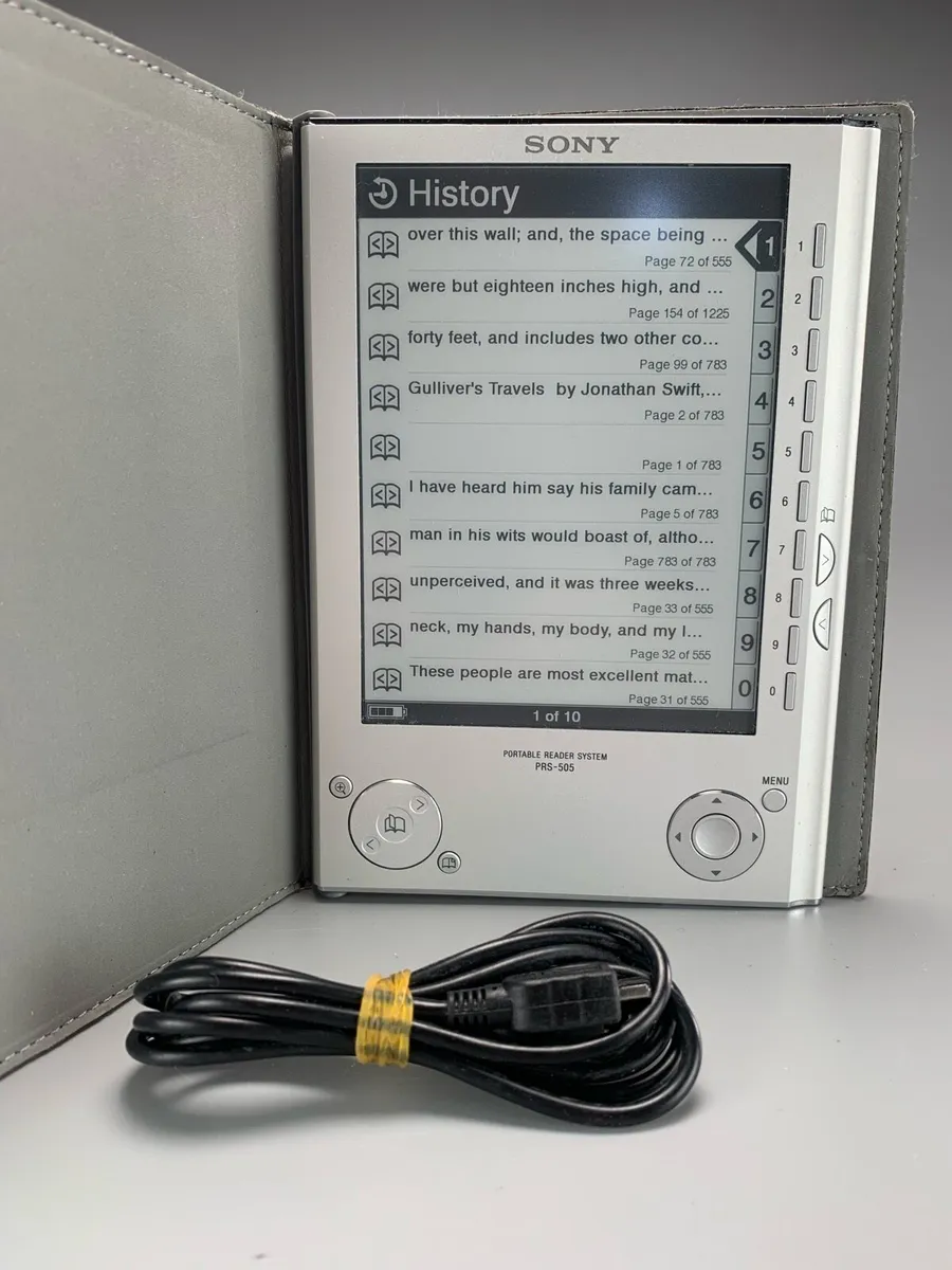 Sony PORTABLE READER SYSTEM PRS-505 - Image 2