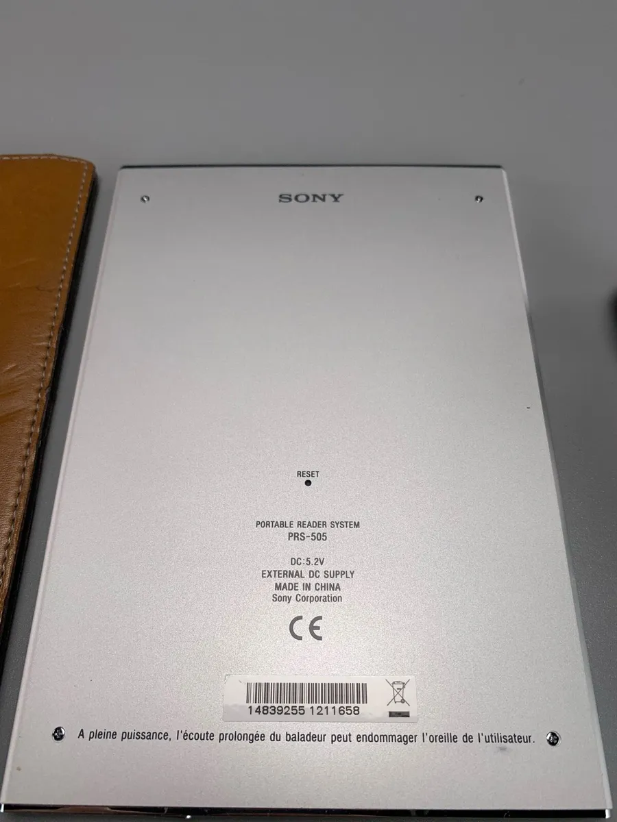 Sony PORTABLE READER SYSTEM PRS-505 - Image 4