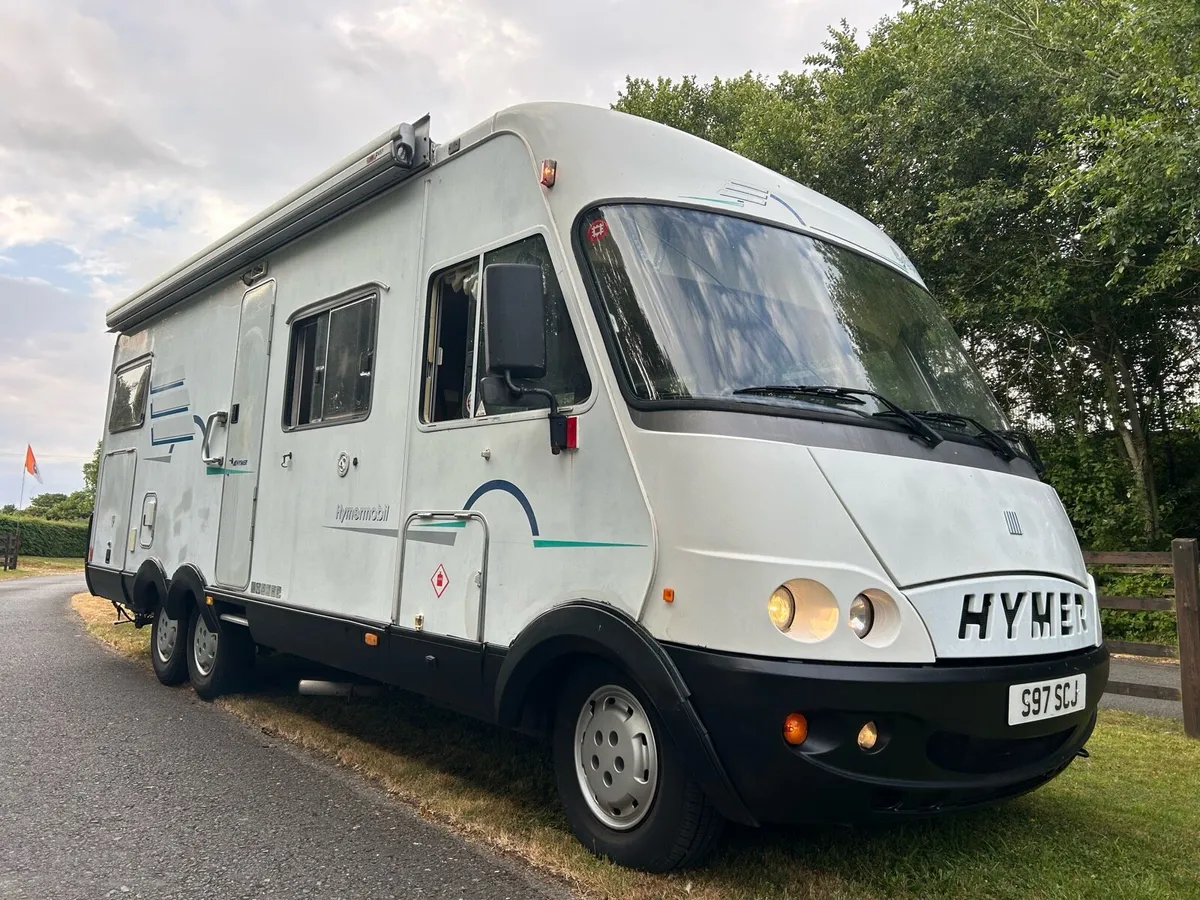 NI REG HYMER A CLASS 12 months test - Image 1