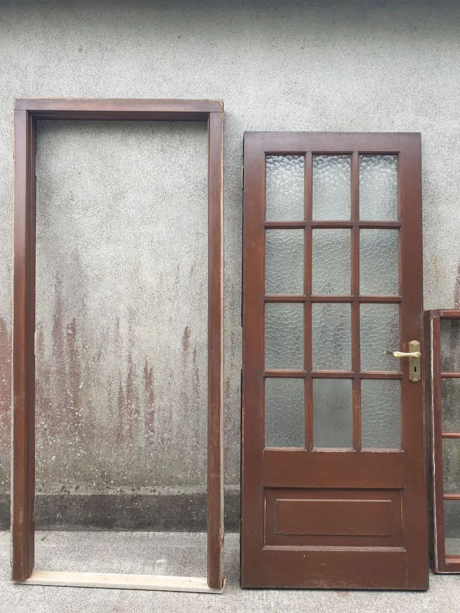 Teak door and windows - Image 1