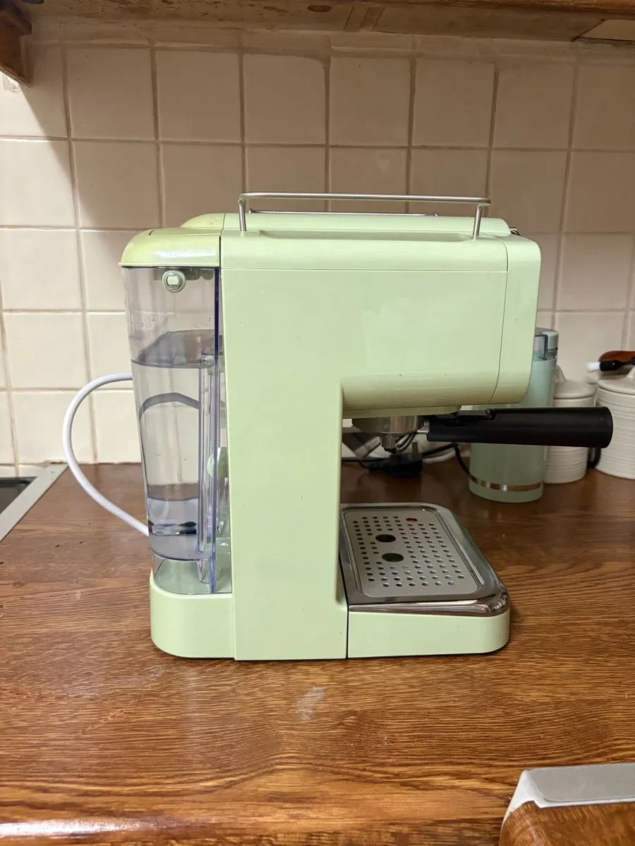 Swan retro Espresso coffee machine - Pistachio - Image 4