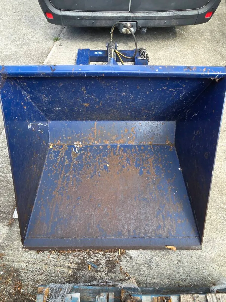 forklift  hydraulic bucket - Image 2