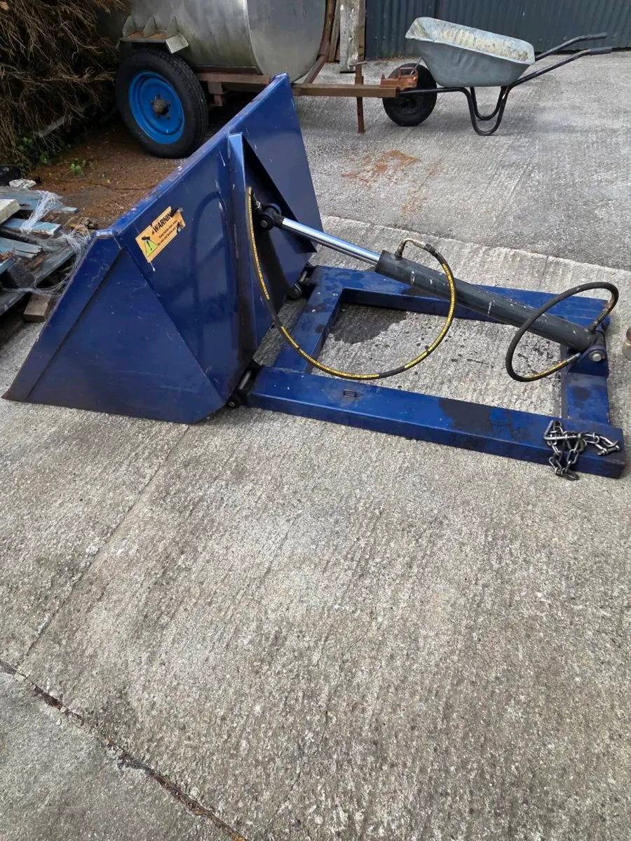 forklift  hydraulic bucket - Image 3