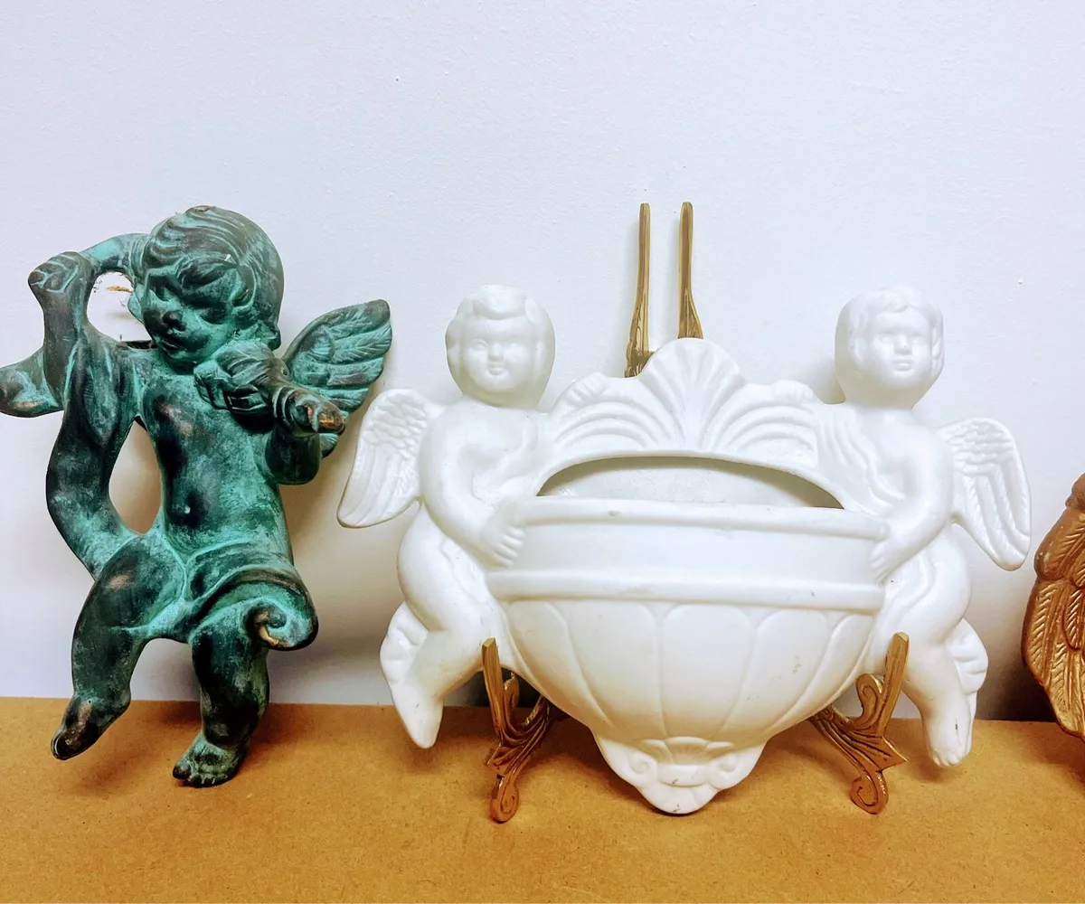 Vintage  cherub figurines - Image 3