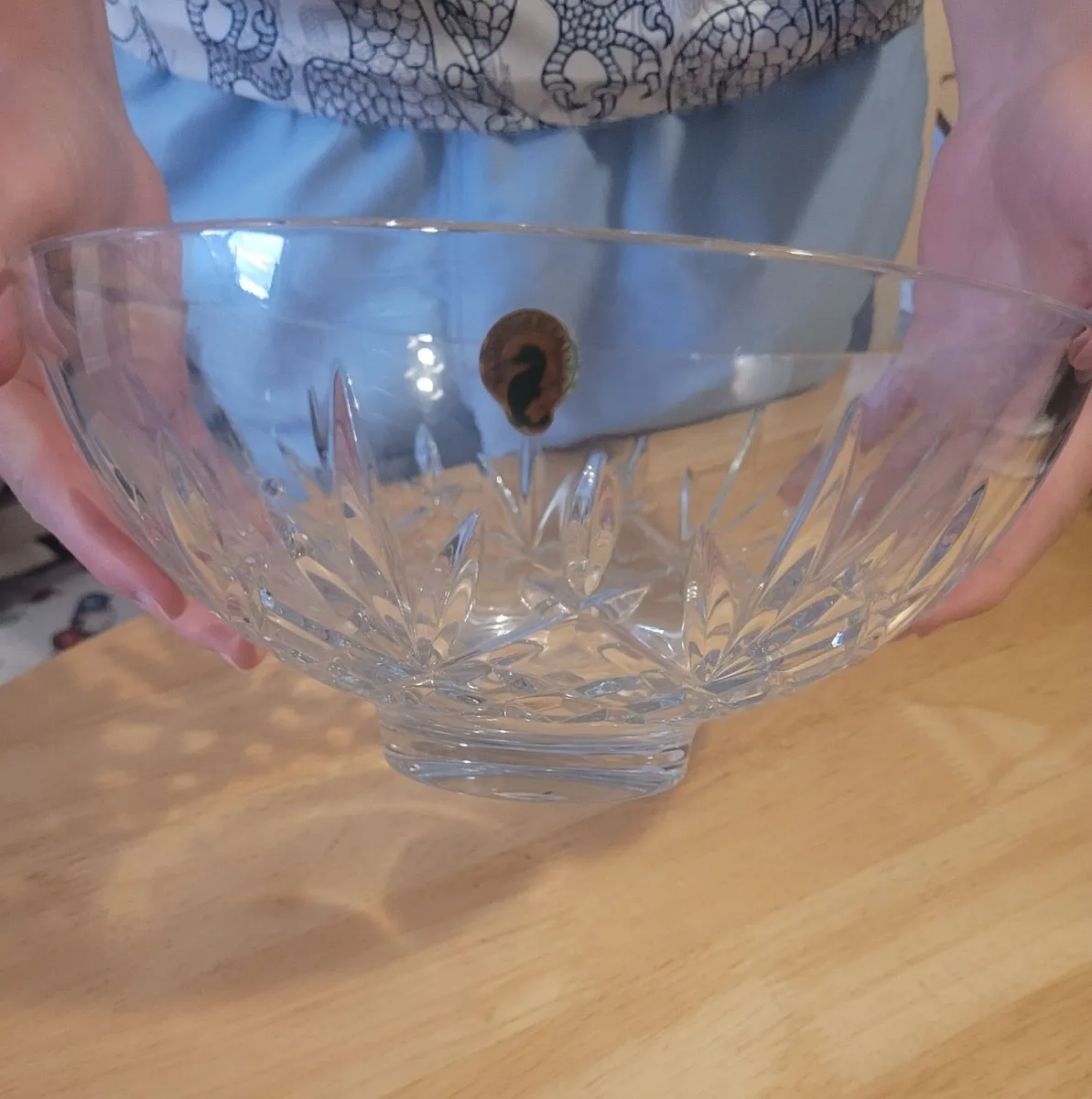Large Waterford Crystal Bowl - Image 3