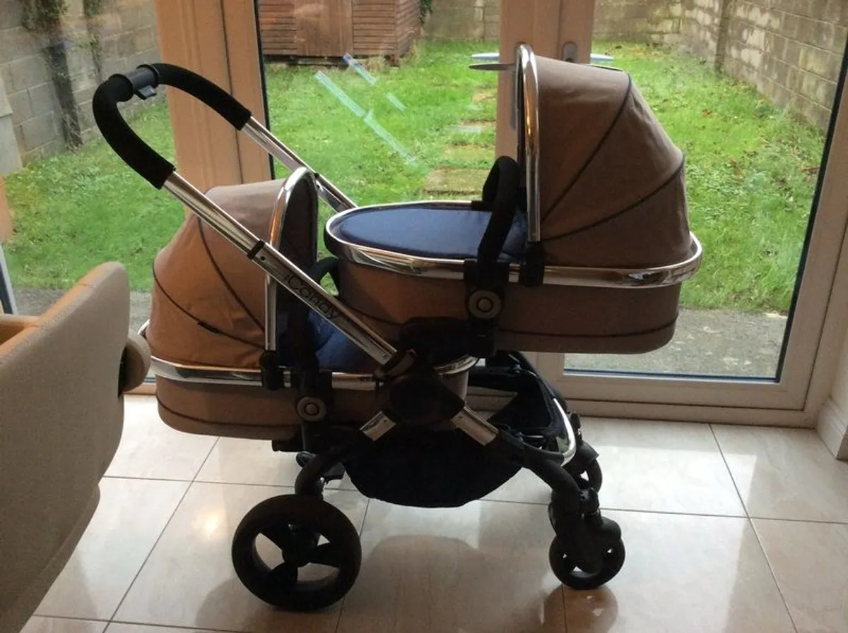 icandy peach blossom twin travel system - Image 1
