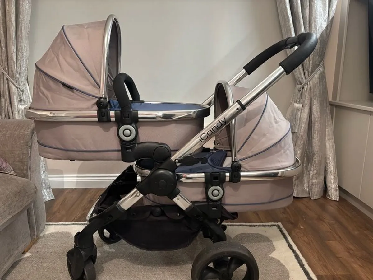 icandy peach blossom twin travel system - Image 3