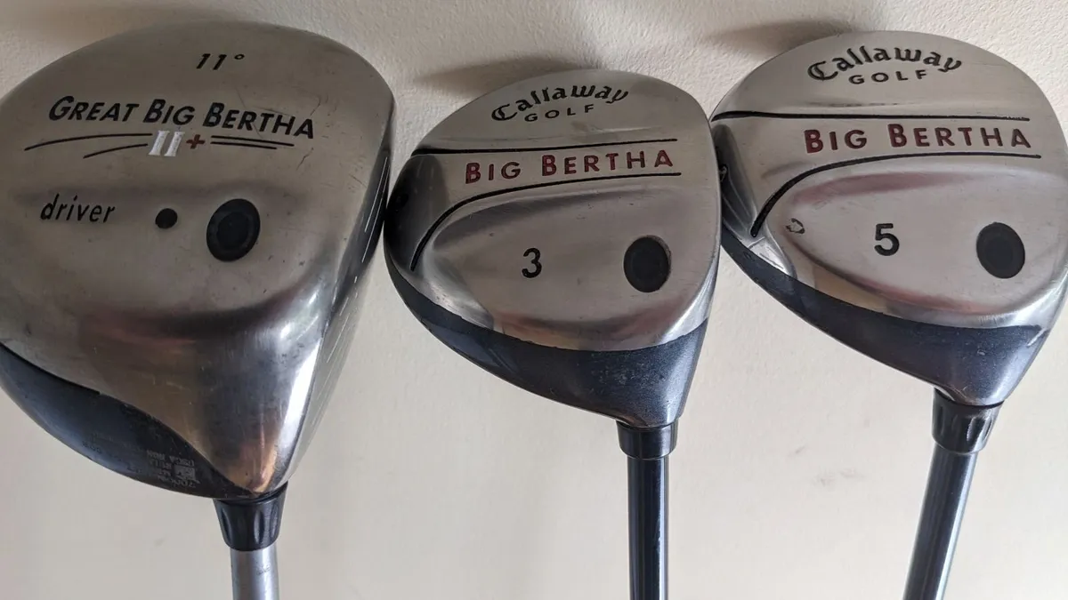 Matching Mizunos, Callaway Woods,Putter,New Bag - Image 4
