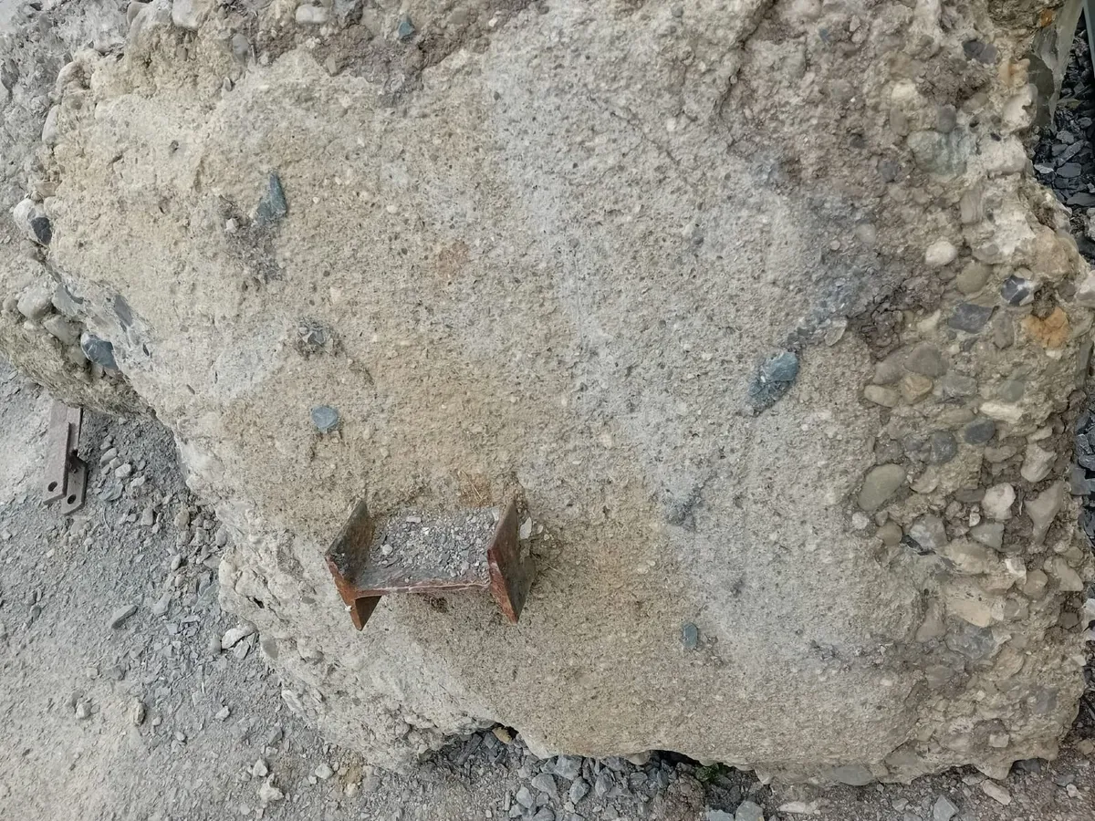 Concrete footings FREE TO TAKEAWAY - Image 3