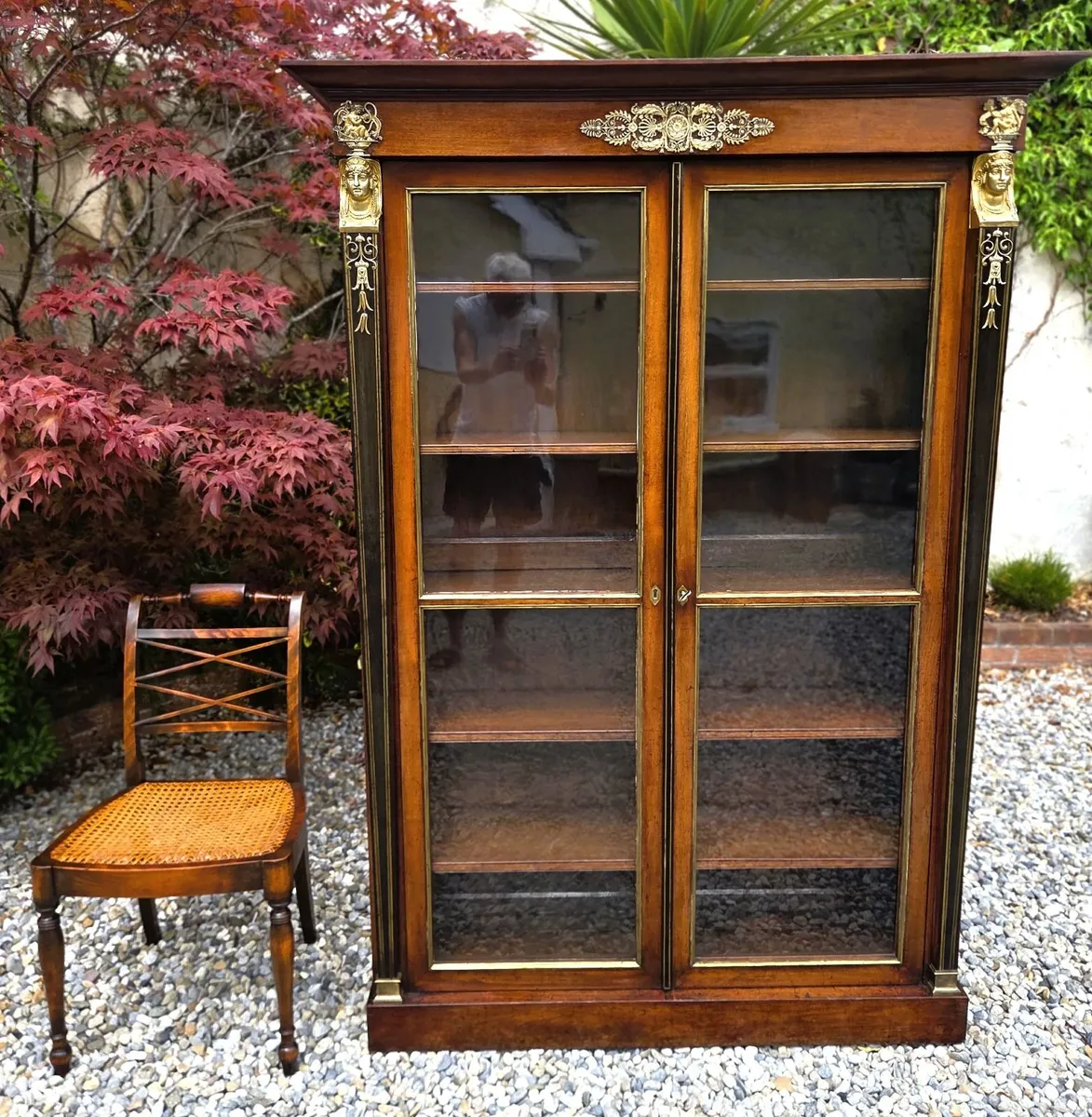 Antique French Display Bookcase- Circa 1890 - Image 2