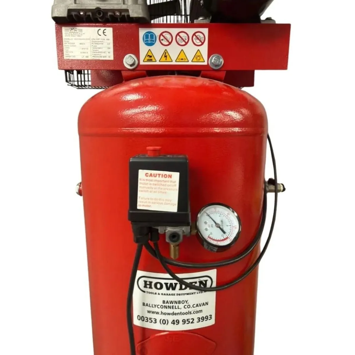 200L Vertical Tank 3Hp 16CFM Pump 230Volt - Image 2