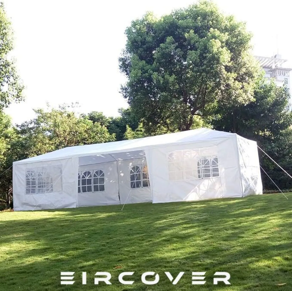Marquee Canopy  Party Tent  3m x 9m White - Image 1