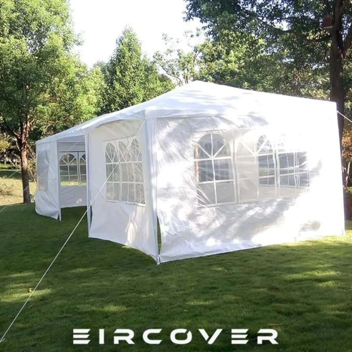 Marquee Canopy  Party Tent  3m x 9m White - Image 2