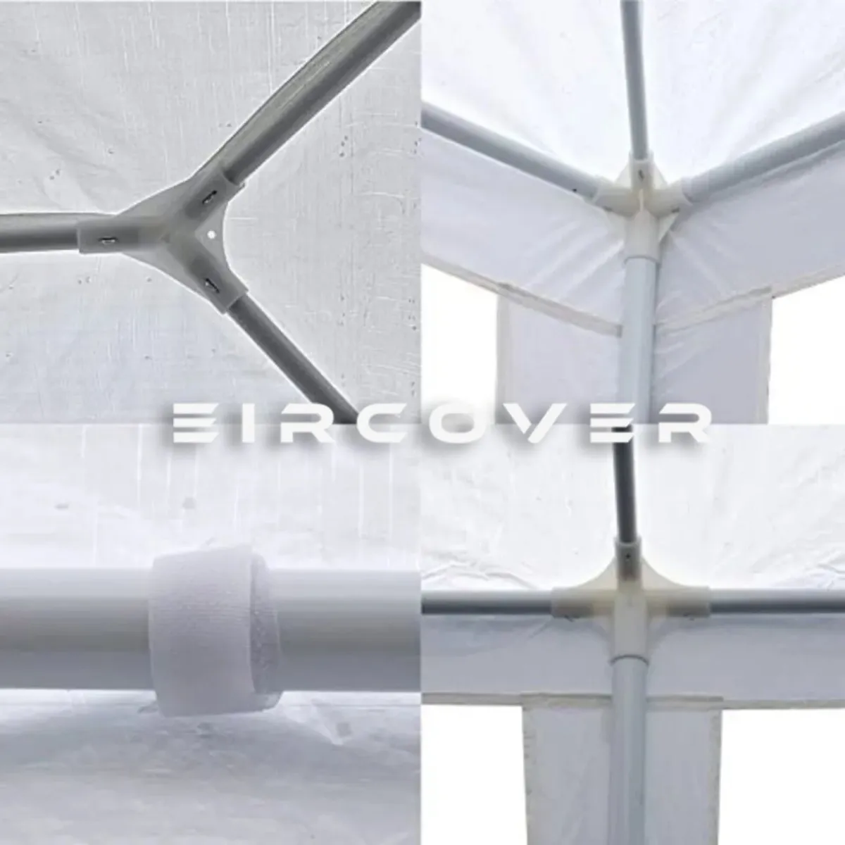 Marquee Canopy  Party Tent  3m x 9m White - Image 4