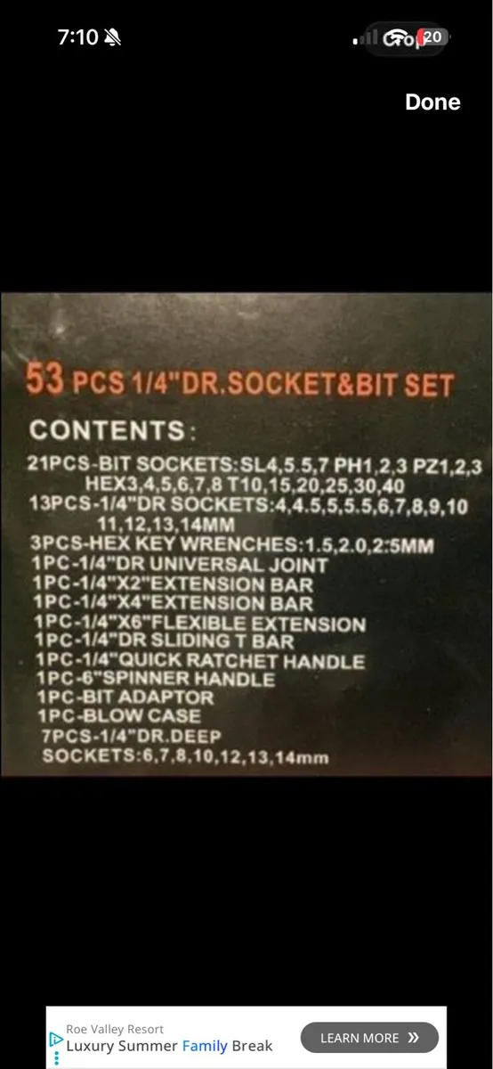 Tool. Socket set - Image 2