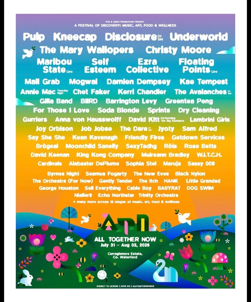 All together now tickets 2026 - Image 1
