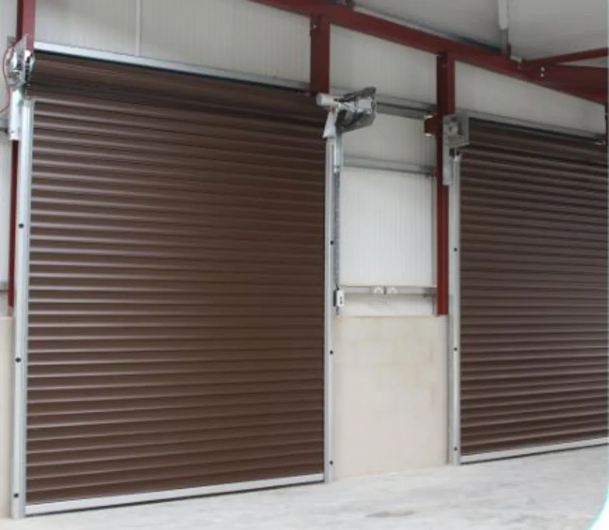 insulated  roller  door  2.5  x  2.5,  black - Image 1