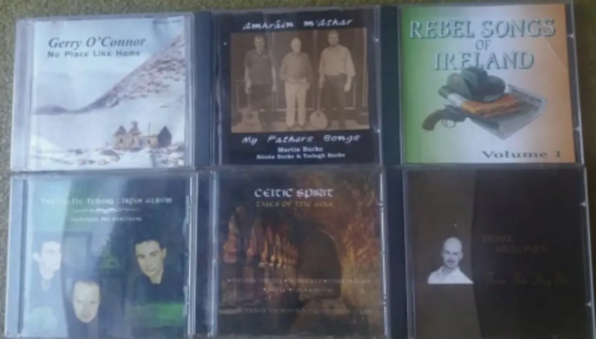 6 Rare Irish CD Collection..mint - Image 1