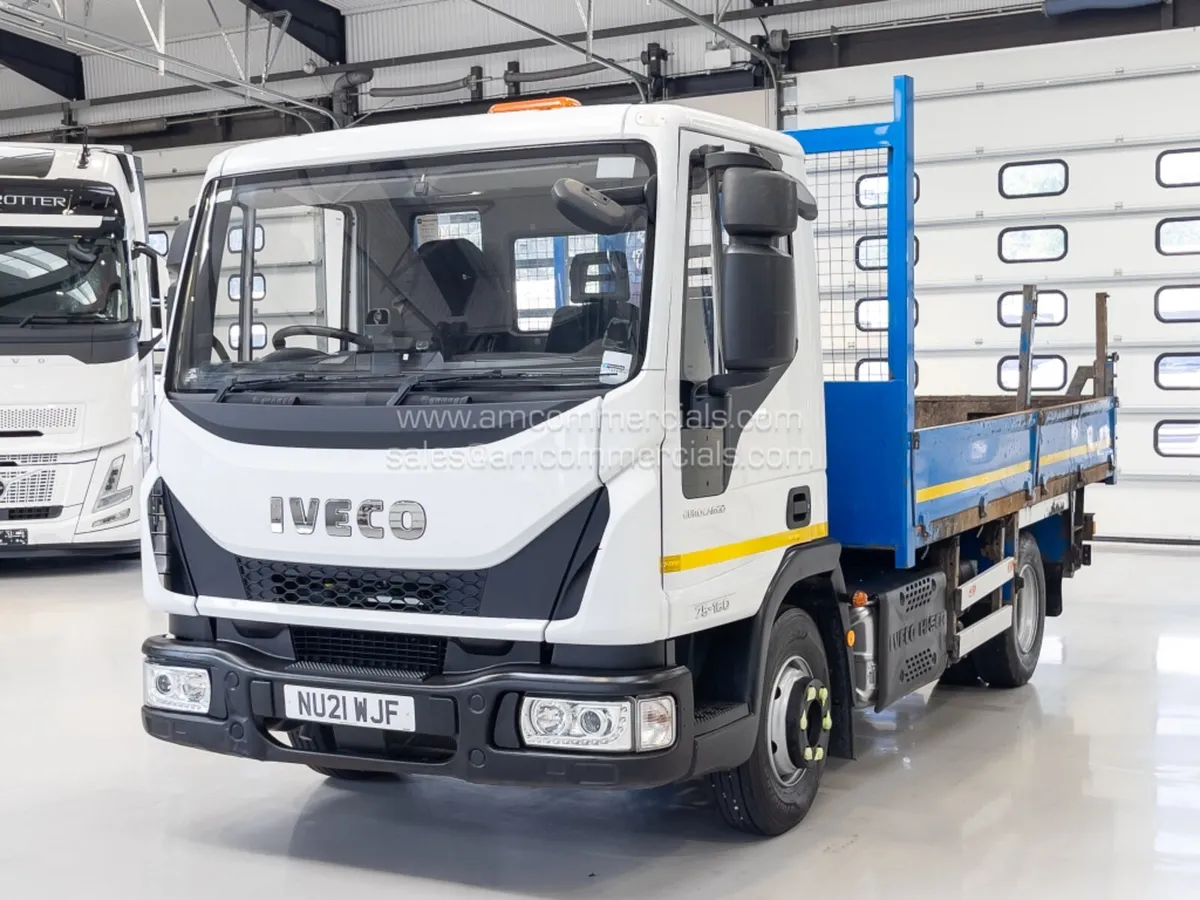 2021 IVECO EUROCARGO 75-160 DROPSIDE TIPPER - Image 3