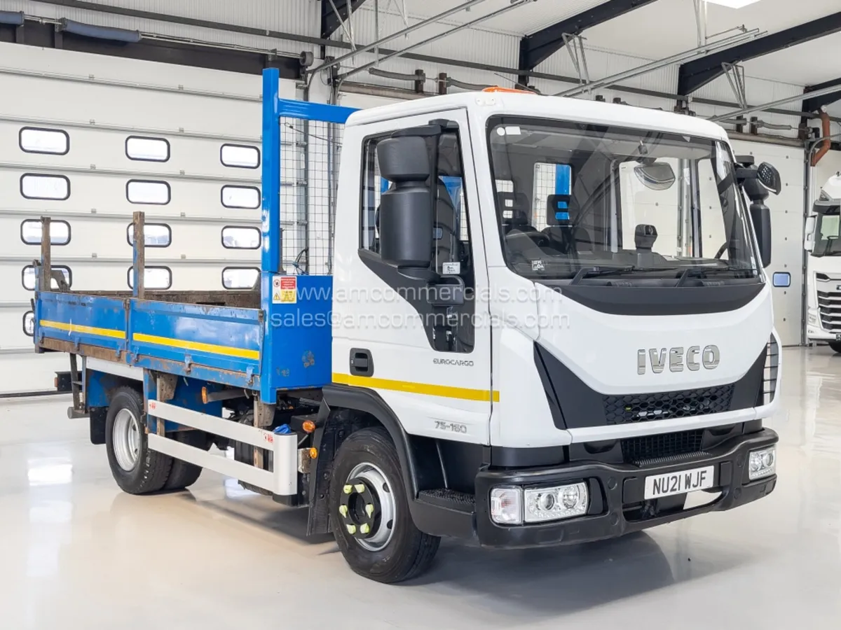 2021 IVECO EUROCARGO 75-160 DROPSIDE TIPPER - Image 1