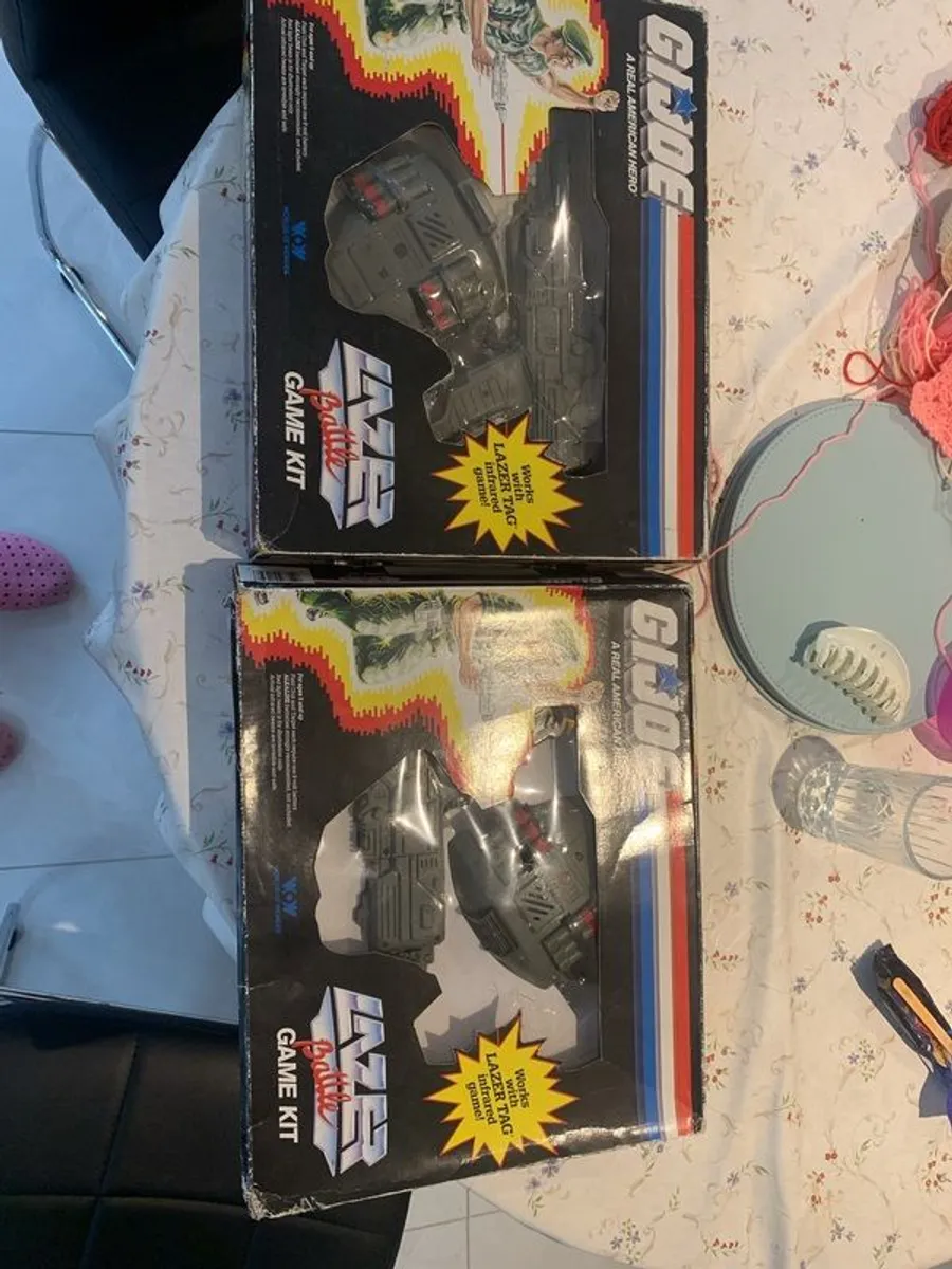 GI Joe Vintage Lazer Battle Game Kit - Image 1