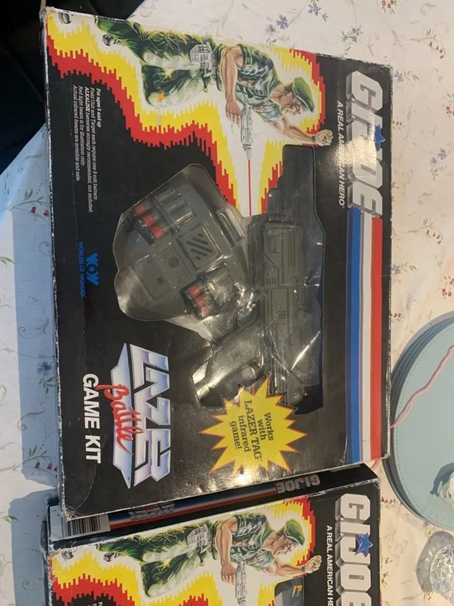 GI Joe Vintage Lazer Battle Game Kit - Image 2