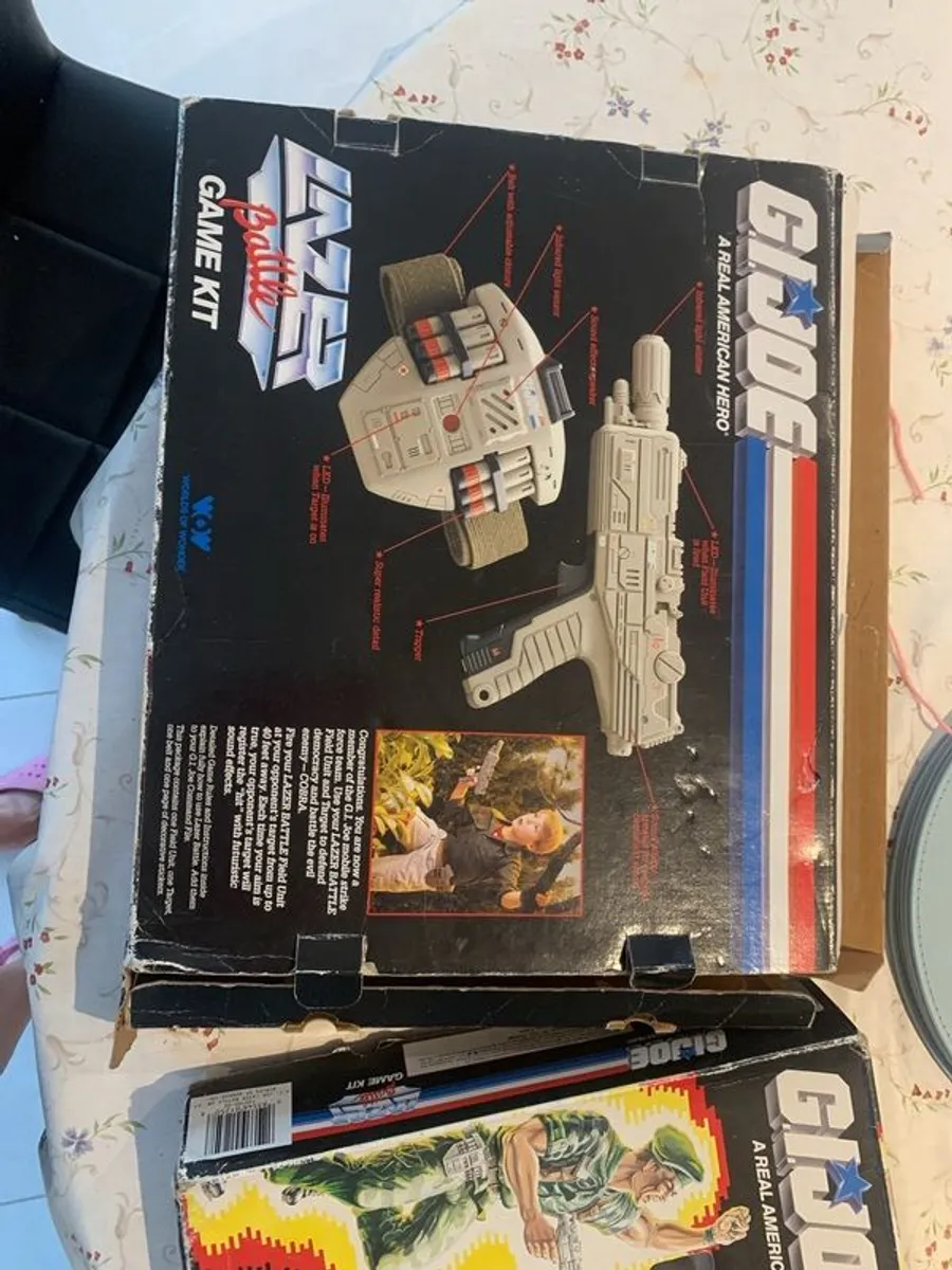 GI Joe Vintage Lazer Battle Game Kit - Image 3