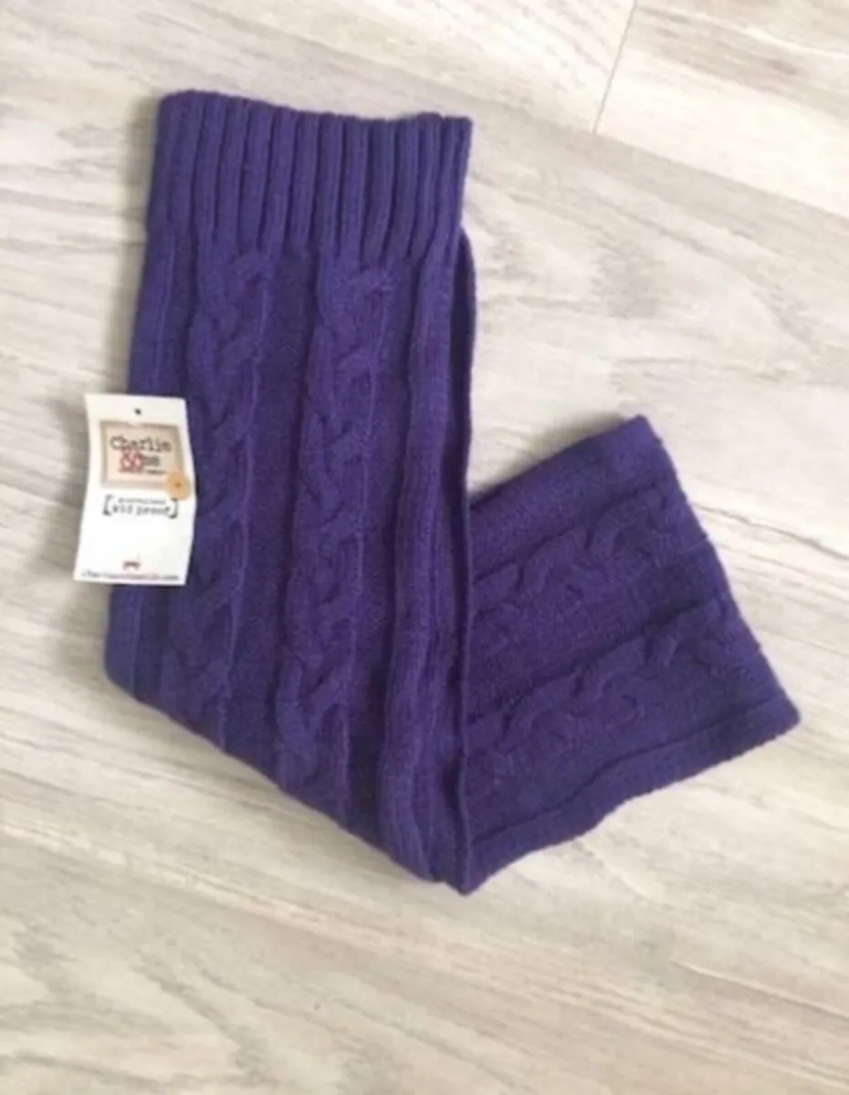 BRAND NEW Charlie and me Kids Scarf (Purple) - Image 1