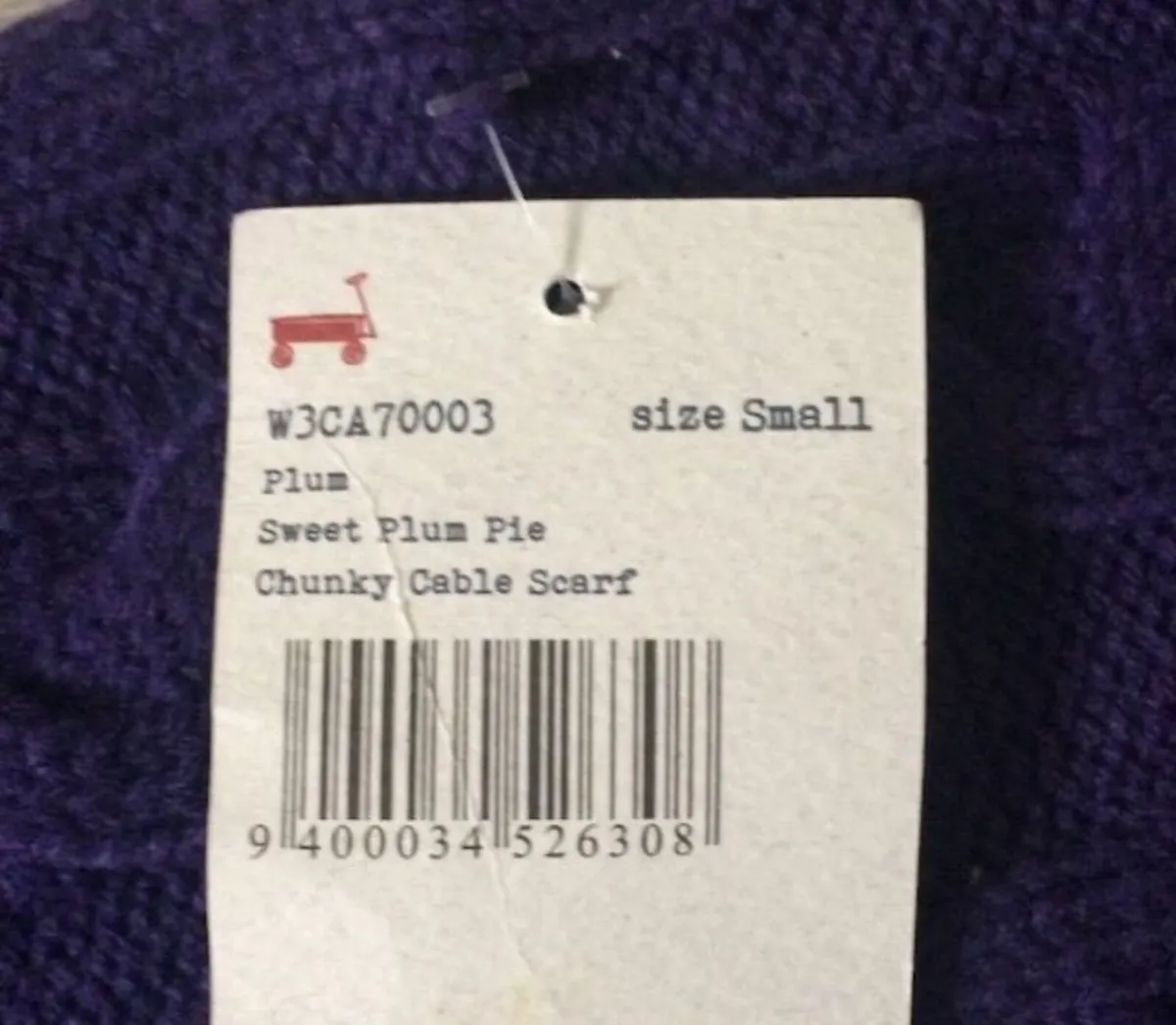 BRAND NEW Charlie and me Kids Scarf (Purple) - Image 4