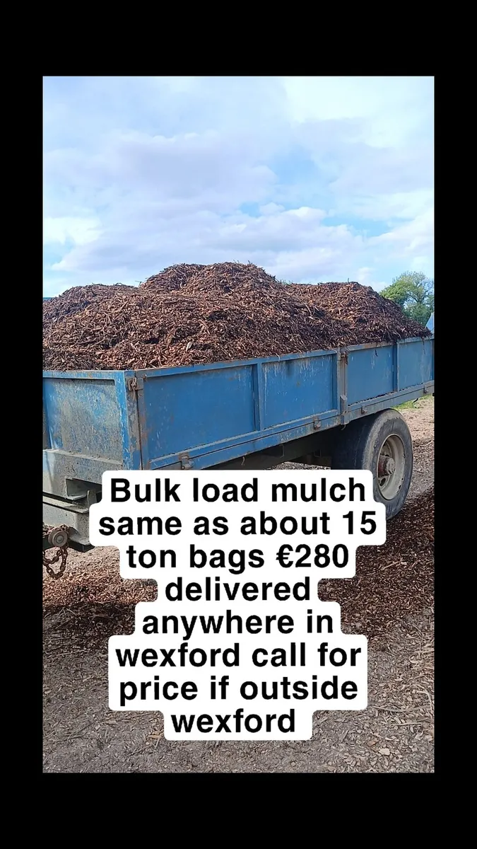Bulk load mulch