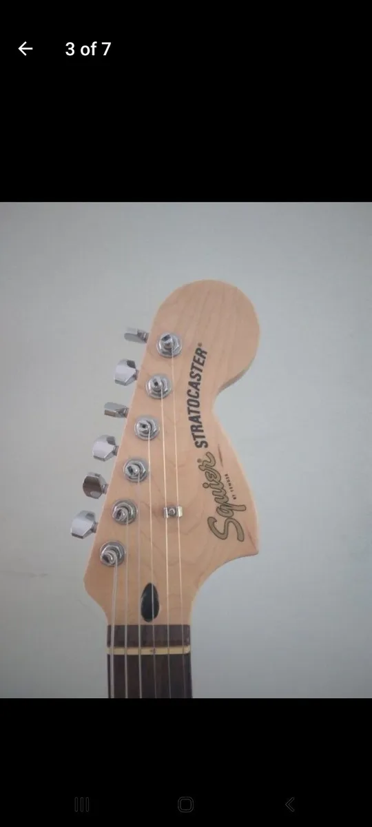 Squier Affinity Strat with EMG H4A (passive) - Image 3
