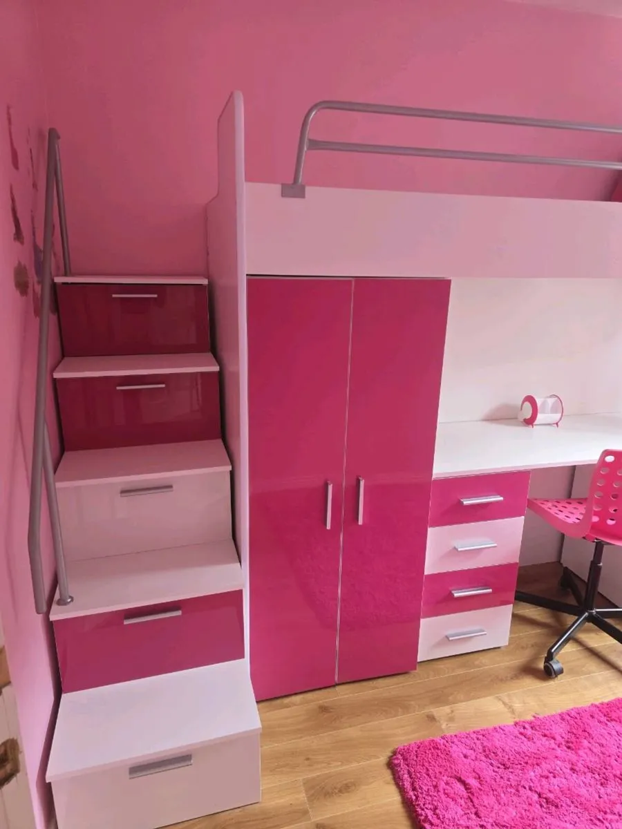 Complete Children's Bedroom Set – ROY 4S High Slee - Image 2