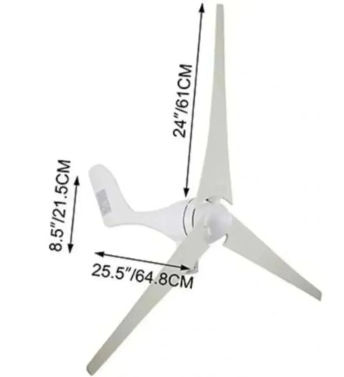 Wind Turbine Generator 300W - Image 2