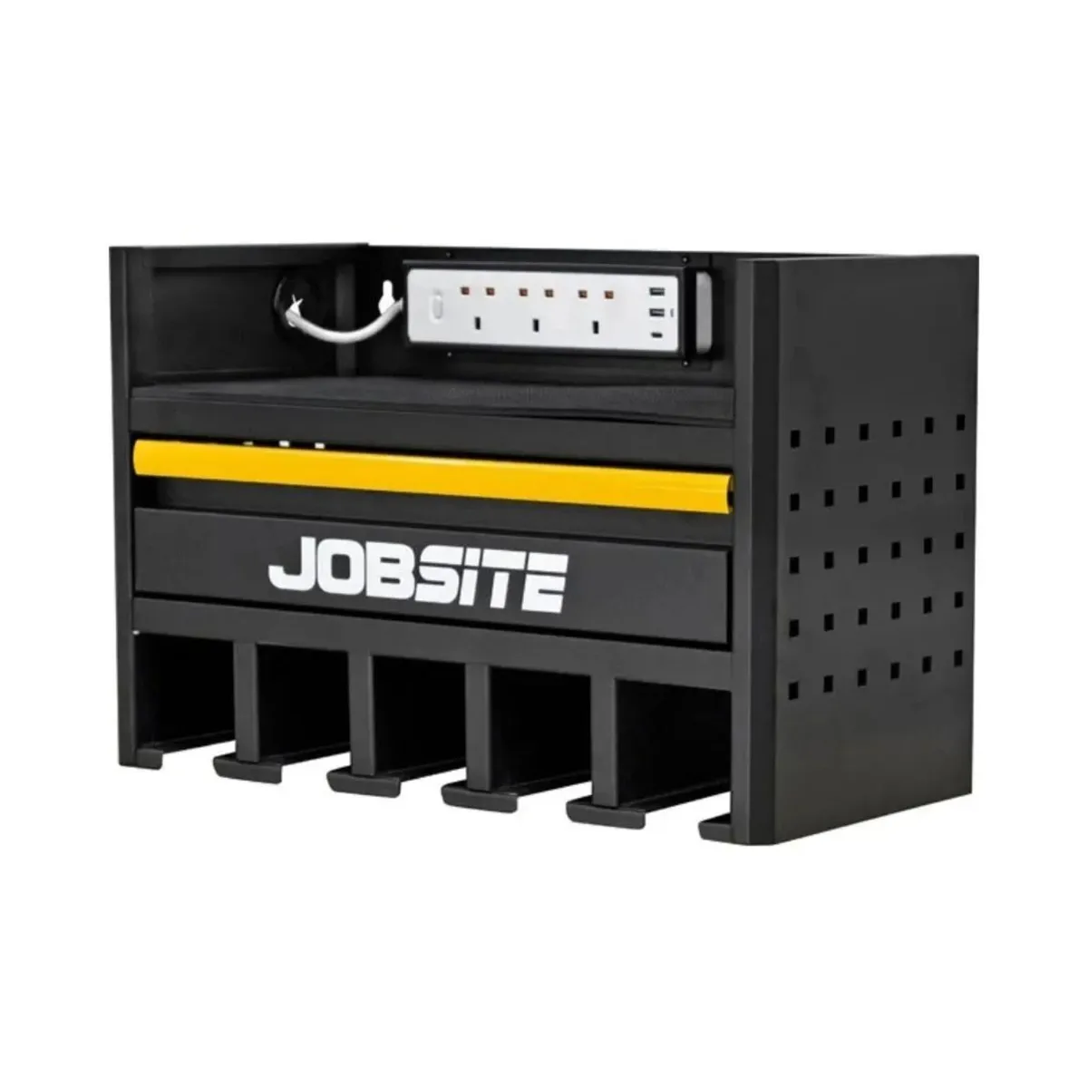 22 inch Power Tool Storage Rack with Charging Stat - Image 2