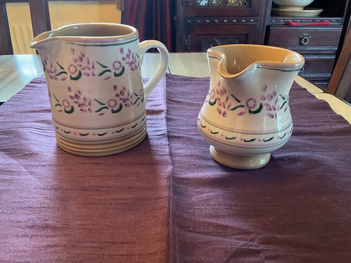 Nicholas Mosse Lavender jugs cylinder and creamer - Image 2