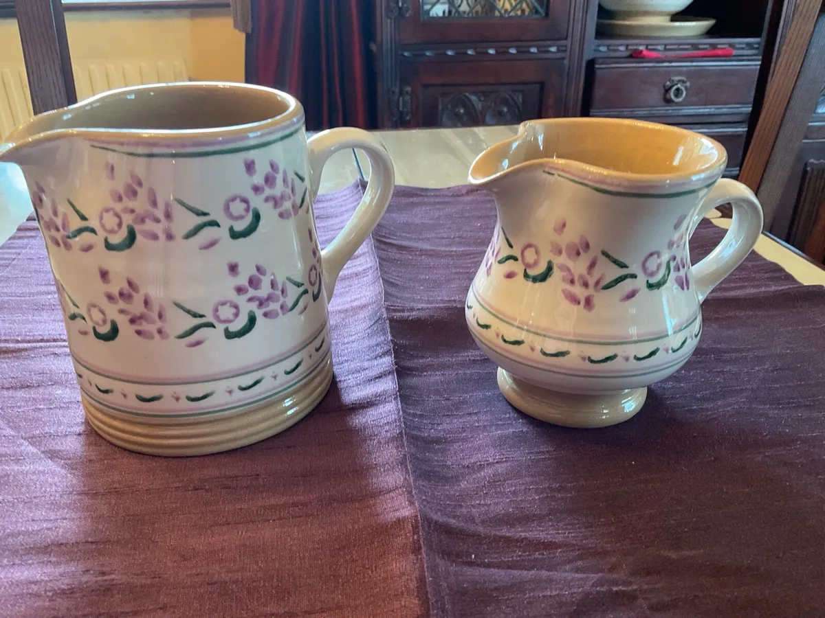 Nicholas Mosse Lavender jugs cylinder and creamer - Image 4