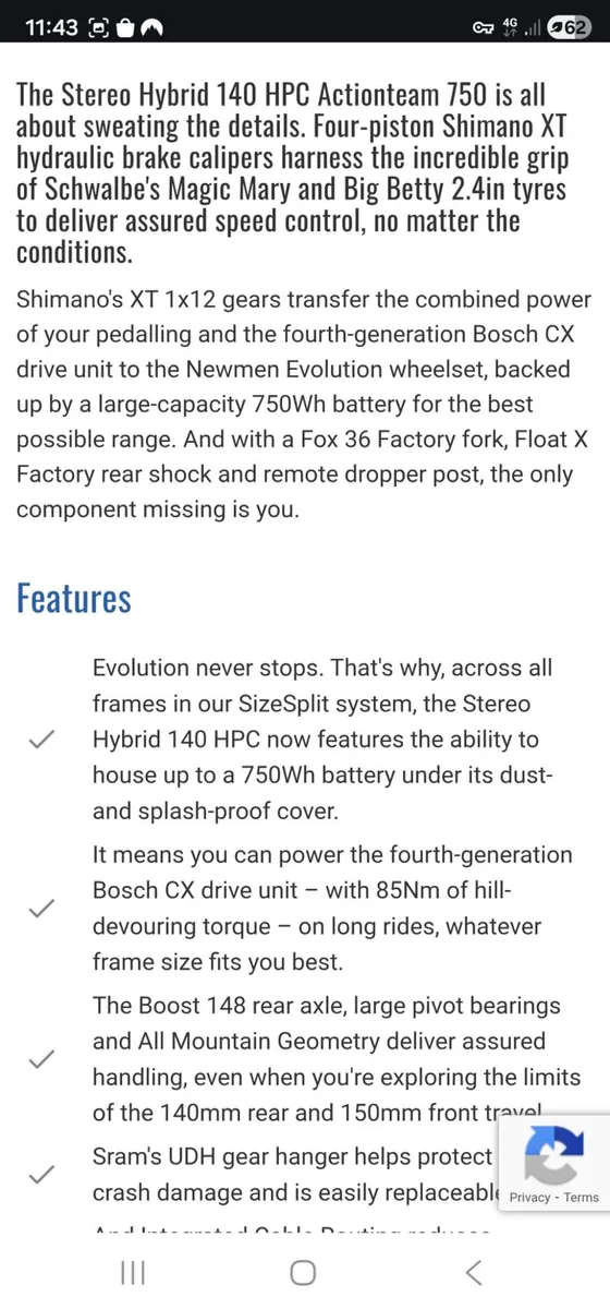 Cube Stereo Hybrid 140 HPC - Image 4