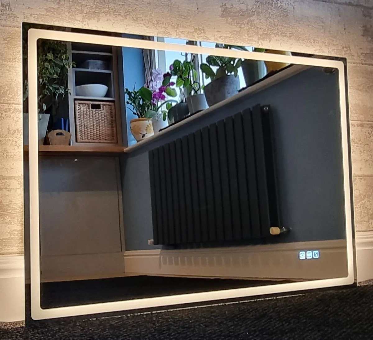 LED Bathroom Mirror Bluetooth Speakers Antifog - Image 4