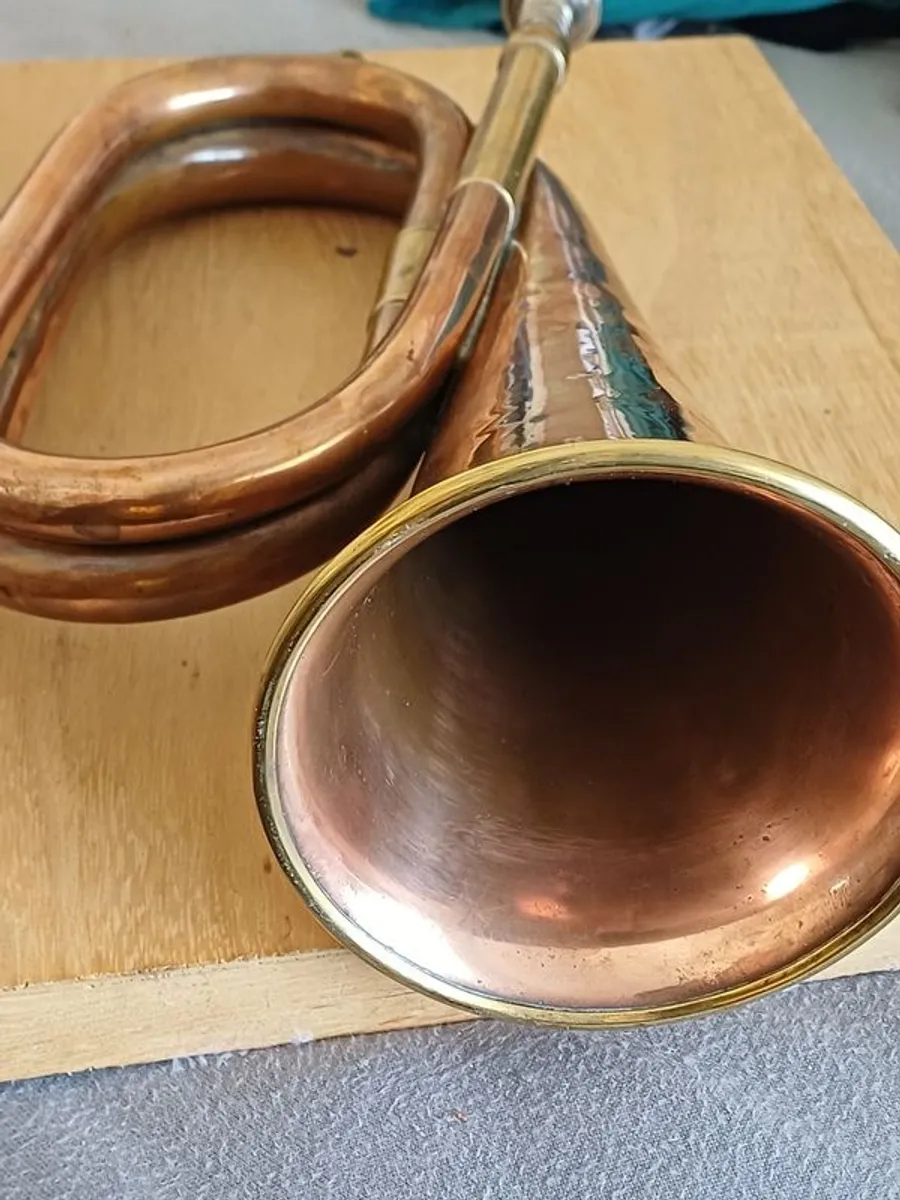 Vintage brass bugle John Grey - Image 4