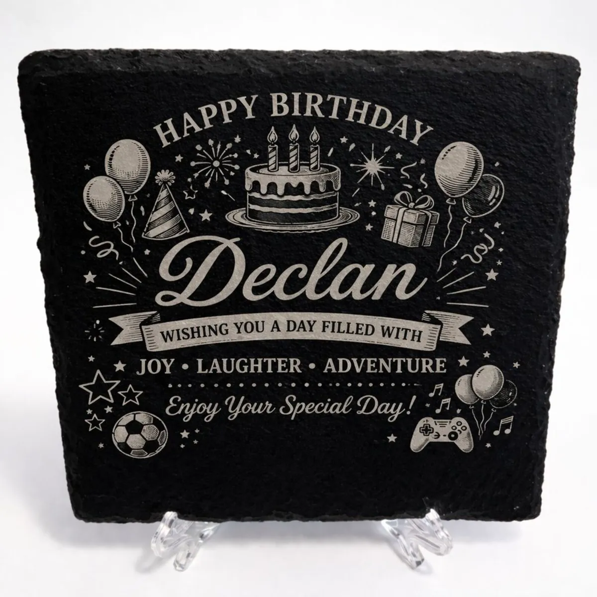 Personalised Slate Coasters - Image 4