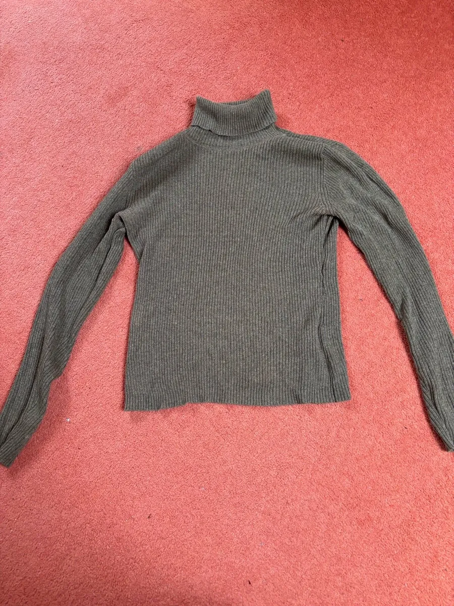 GAP Ribbed Polo Neck Jumper - Image 1