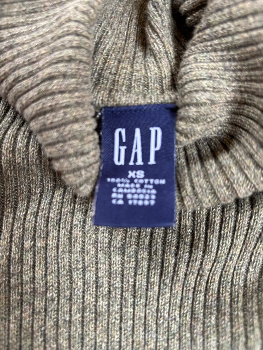 GAP Ribbed Polo Neck Jumper - Image 2