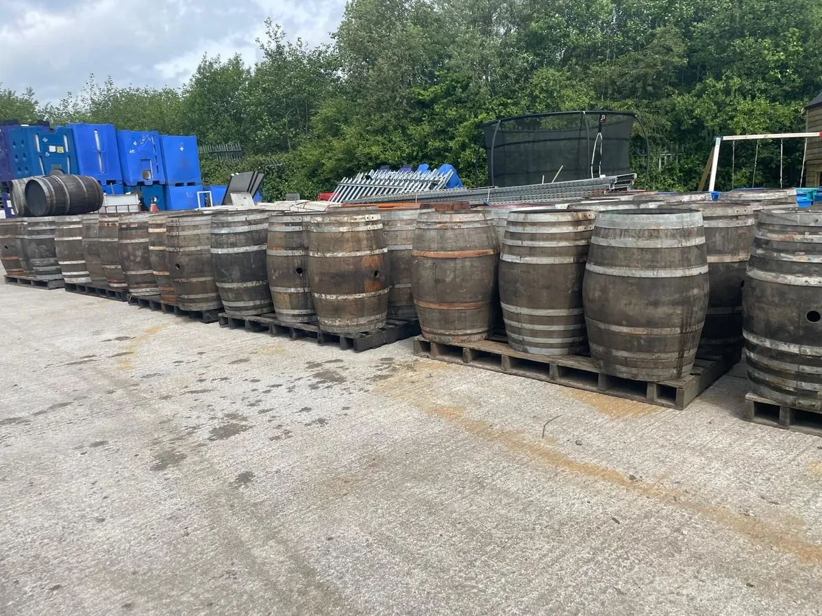 Oak Whiskey Barrels - Image 3