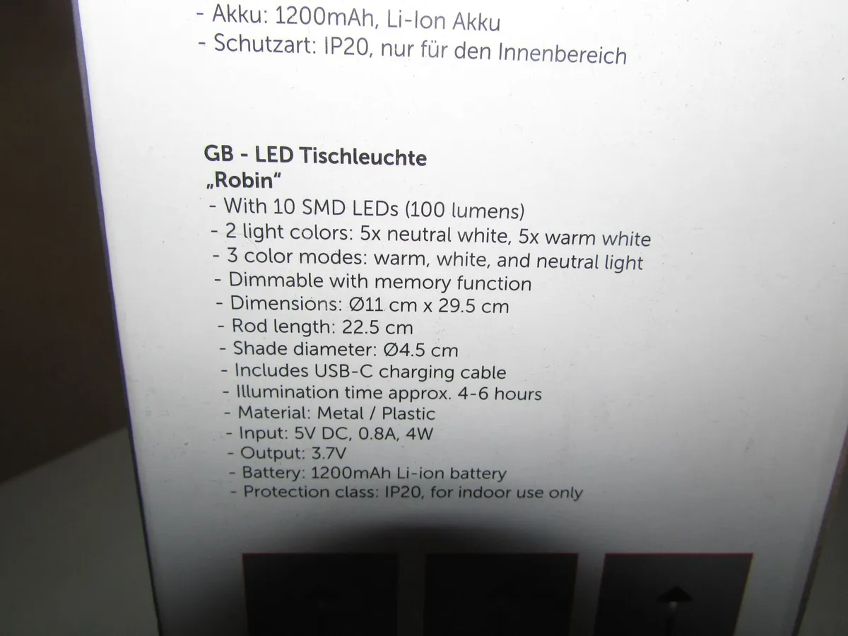 LED Table Lamp - Image 3