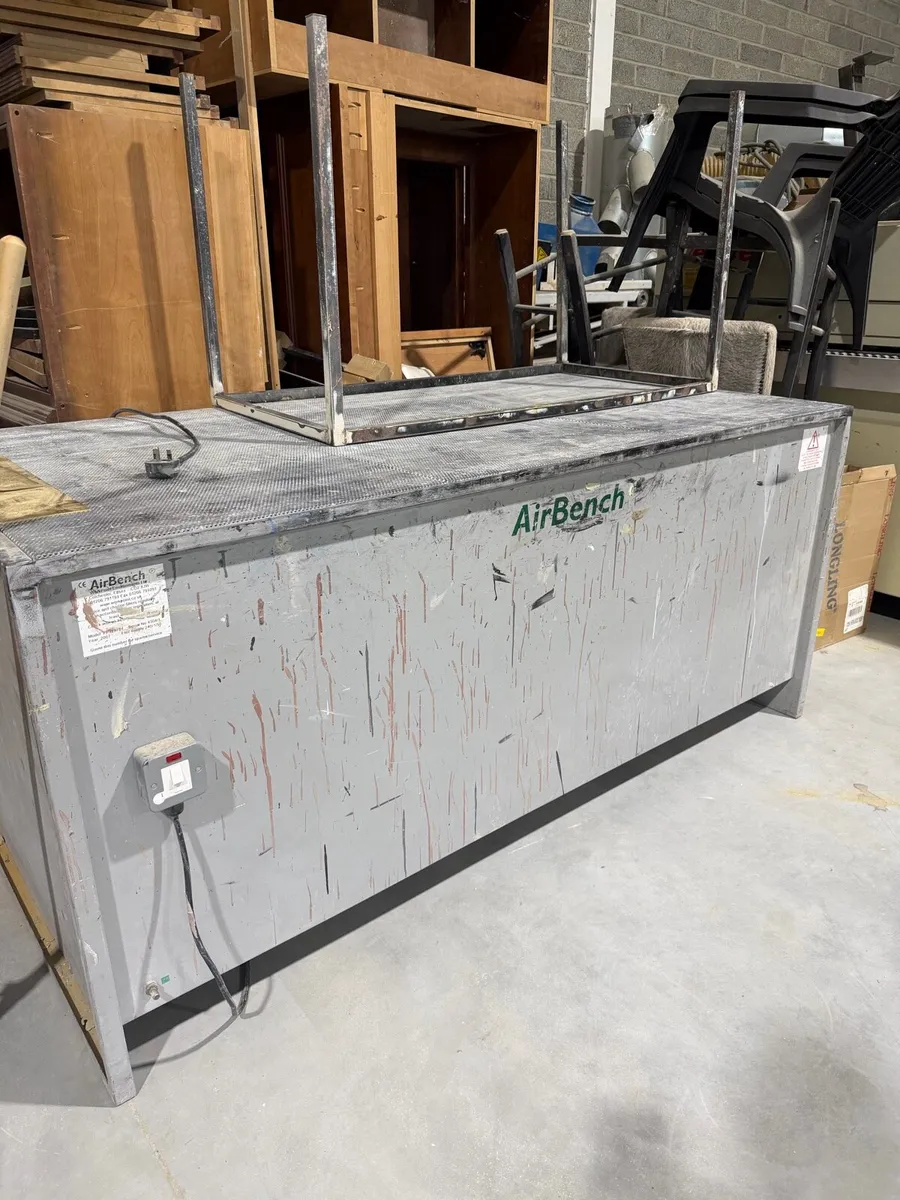 Down draft table