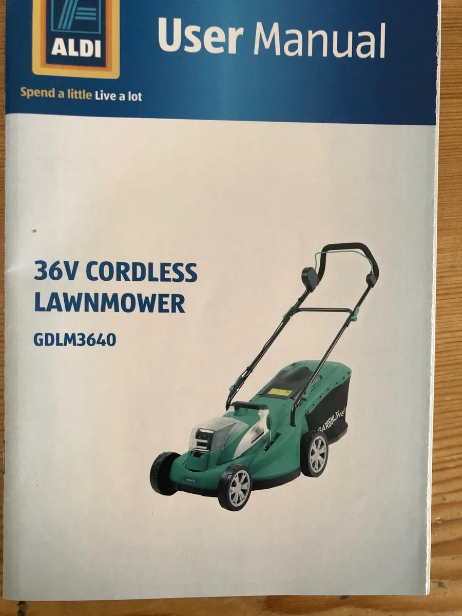 Gardelineline 36v lawnmower - Image 1
